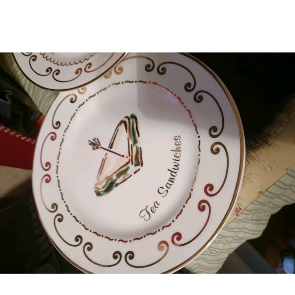 Elegant Dining The Cellar Appetizer Plates Set Of 4 - Picture 2 of 7